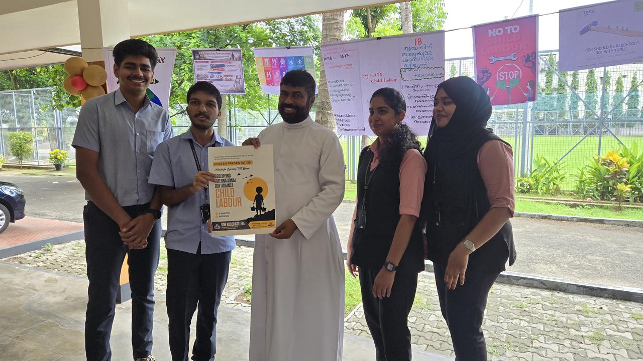 Poster Presentation Observed World Day Against Child Labour